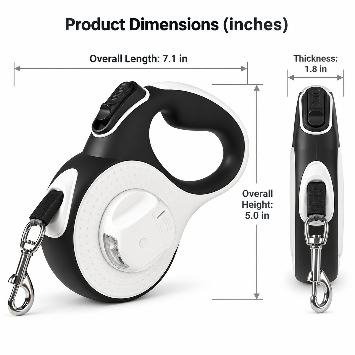Portable Automatic Pet Walking Lead