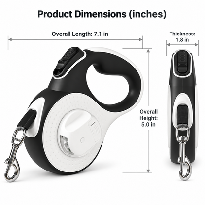 Portable Automatic Pet Walking Lead